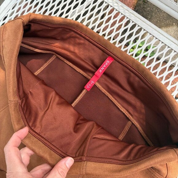 spanx faux suede riding pants ~ size L ~ - Picture 3 of 3